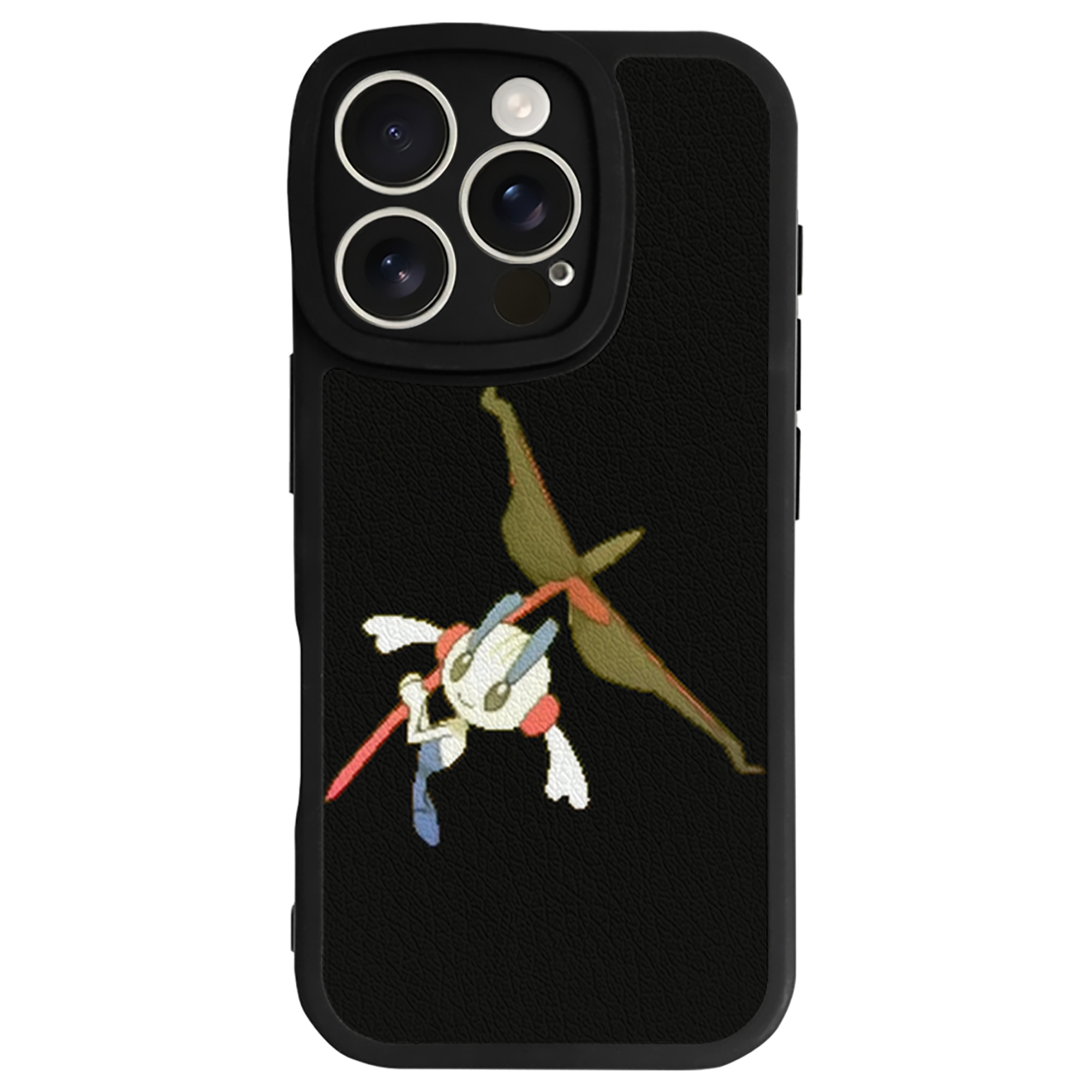 （画像用） ポケットモンスター Pokémon 【iPhone 16シリーズ対応】シリコンスマホケース（レザー調） 材質：シリコン